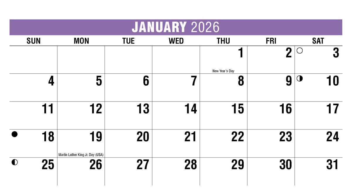 Galleria Homes Promotional Desk Calendar- 2026